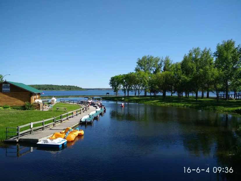 Отель Greenwater Fisherman'S Cove Porcupine Plain Экстерьер фото